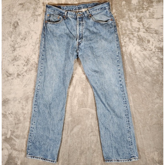 Vintage Levi's 501XX Jeans Men's 36X32 (Tag 38X32) Blue 1993 - Picture 1 of 16
